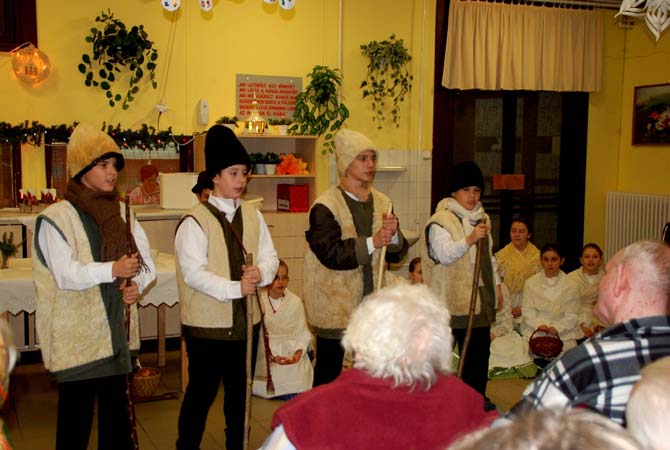 Betlehemesek Kiskunhalason 2015. december 18. képek